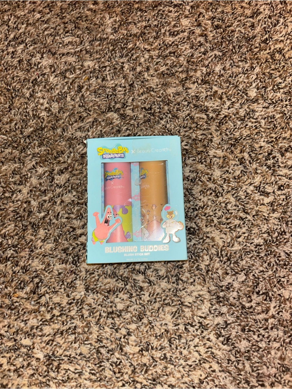 SpongeBob Squarepants Blushing Buddies Blush Stick Set